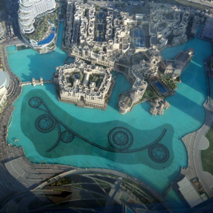 Burj Khalifa Lake, Dubai, UAE