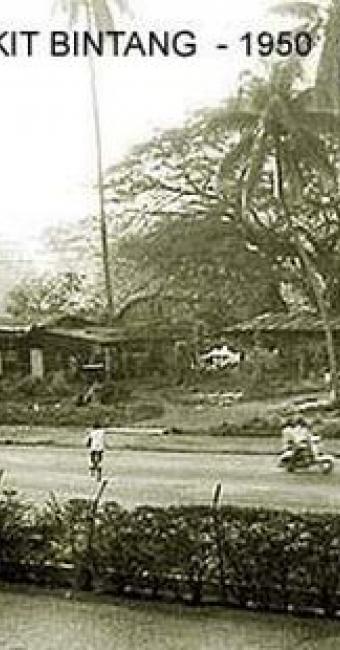 Jalan Bukit Bintang in 1950