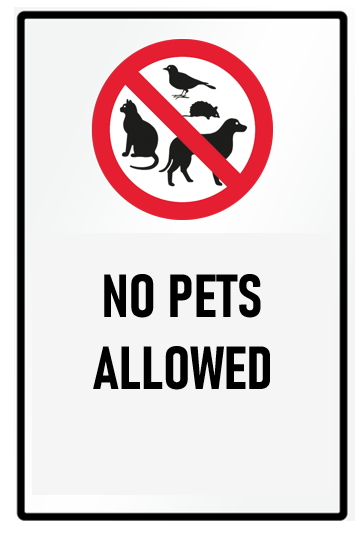 No pets